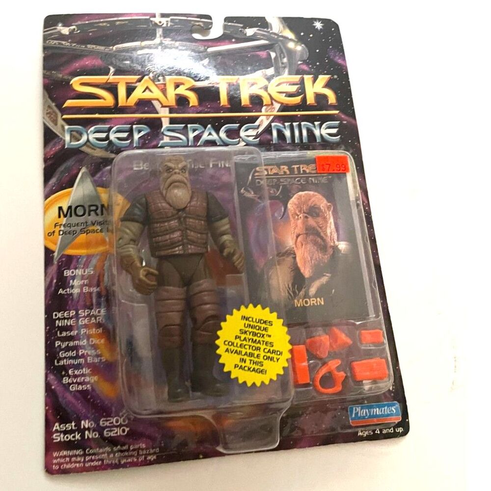 Star Trek Deep Space Nine DS9 MORN Action Figure, 1993 Playmates, New Excellent